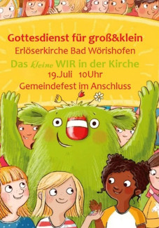 Sommerfest: "Das kleine WIR in der Kirche"