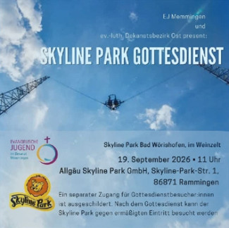 Gottesdienst in Skyline Park