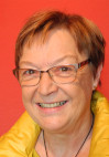 Büchereimitarbeiterin Monika Müller